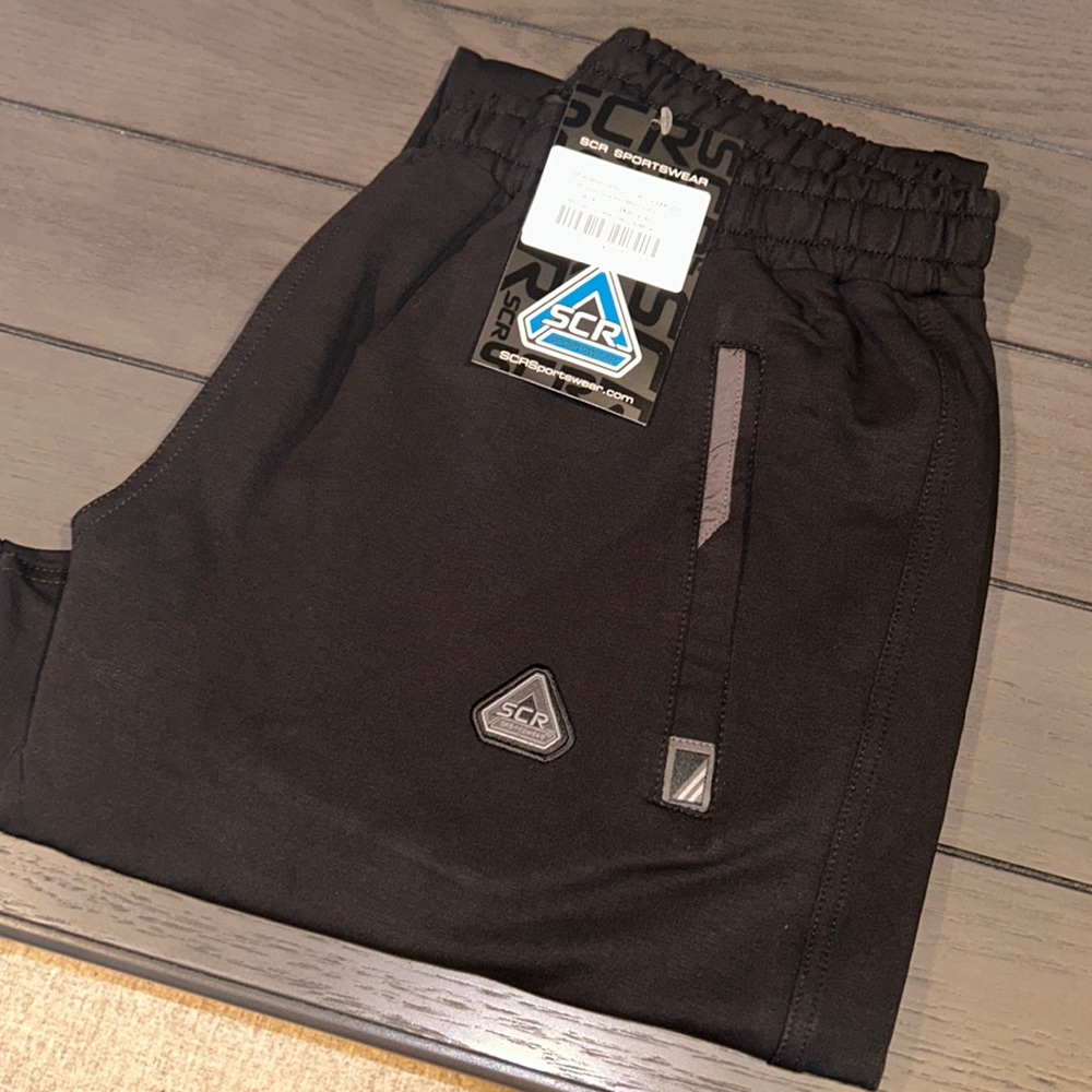 SCR SPORTSWEAR Men's Sweatpants/Lounge Pants Zipper Pockets - Picture 5 of 6